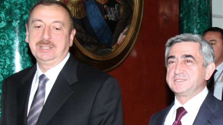 Илхам Алиев и Серж Саркисян. Снимка: архив, Reuters
