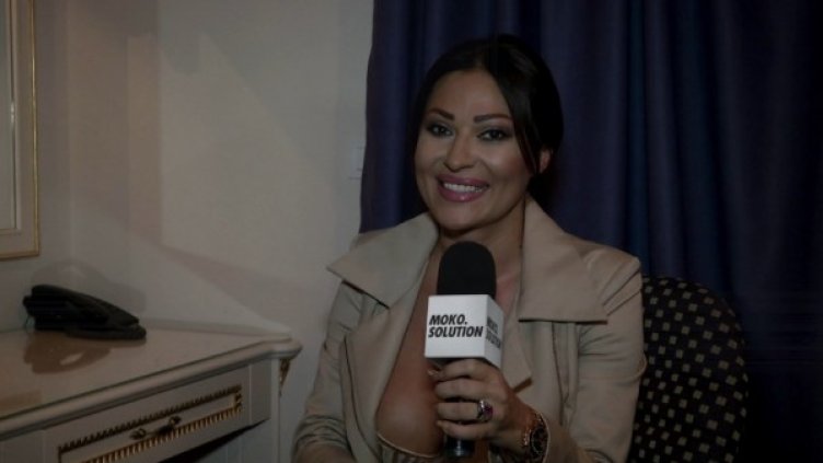 По време на краткия си престой Цеца е записала и видеообръщение към феновете си в България. Снимка: Moko Solution