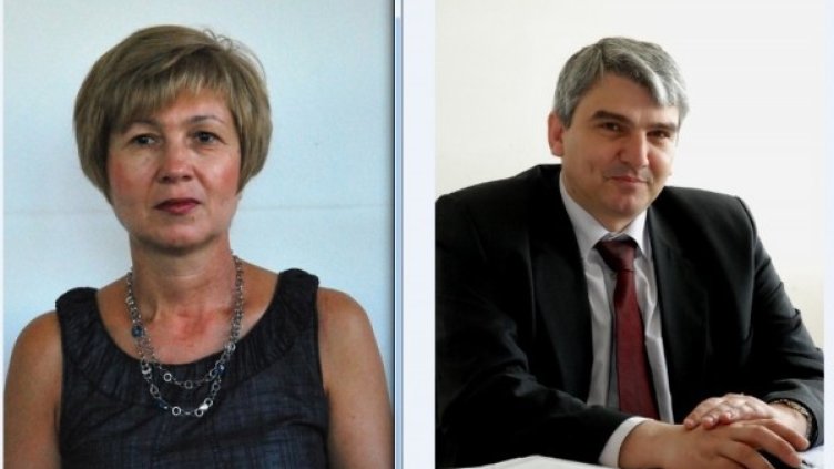 Розалия Димитрова и Божидар Алексов. Снимка: Министерство на финансите