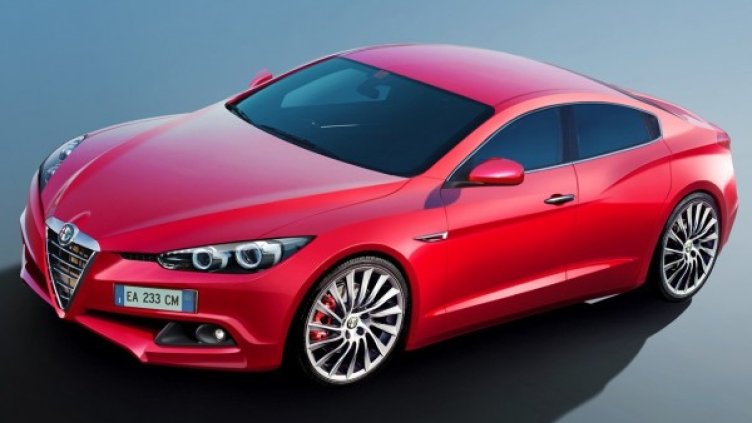 Моделът ще има четири врати, като дръжките на задните ще бъдат прикрити. Неофициално изображение: ClubAlfaRomeo