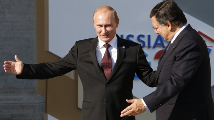 Владимир Путин и Жозе Барозу. Снимка: архив, Reuters