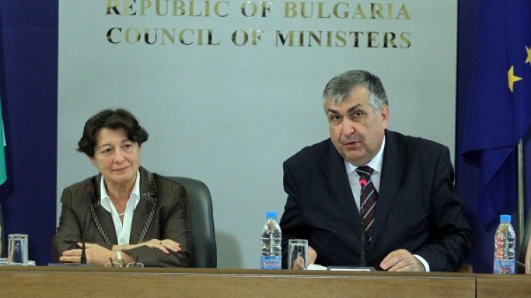 Георги Близнашки и Емилия Друмева. Снимка: БТА