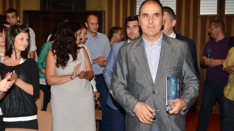 Цветан Цветанов във Варна. Снимка: БТА