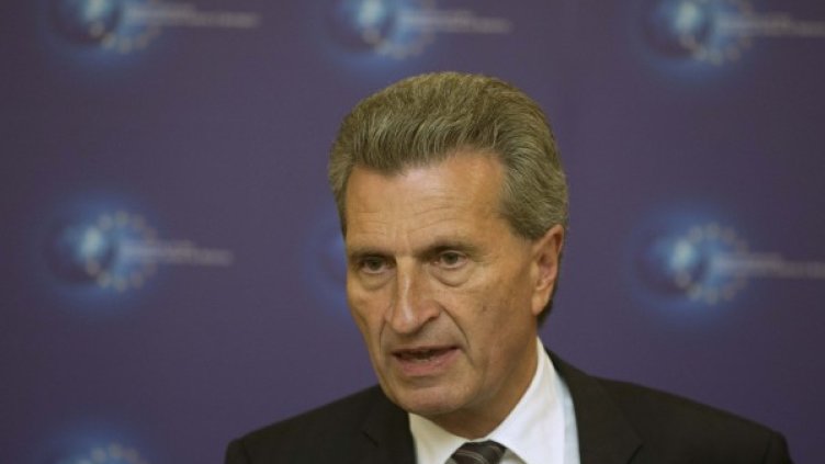 Гюнтер Йотингер. Снимка: Reuters