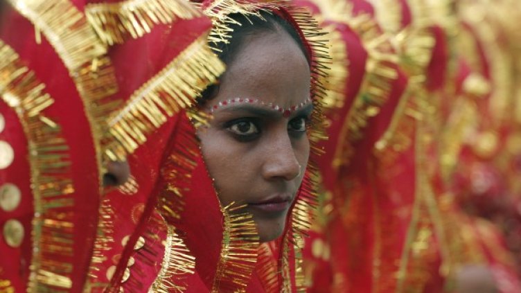 Индийска булка Снимка: Reuters