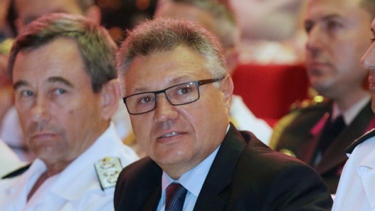 Служебният министър на отбраната Велизар Шаламанов. Снимка: БТА, архив