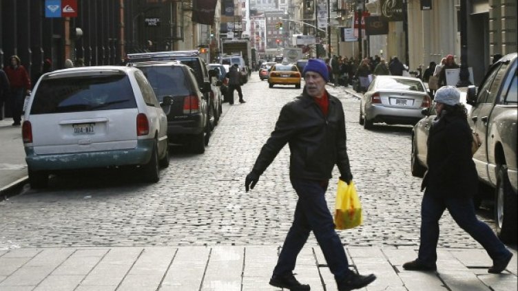 Една от по-тихите улици на СоХо. Снимка: Ройтерс