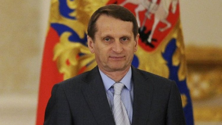 Председателят на руската Държавна дума Сергей Наришкин. Снимка Reuters