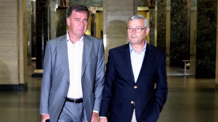 Цветан Гунев (в дясно).Снимка: БТА