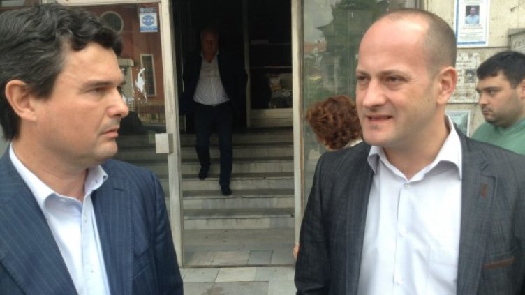 Радан Кънев в Плевен. Снимка РБ