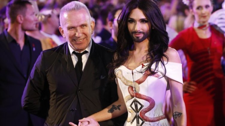 Кончита Вурст и Жан-Пол Готие Снимка: Reuters