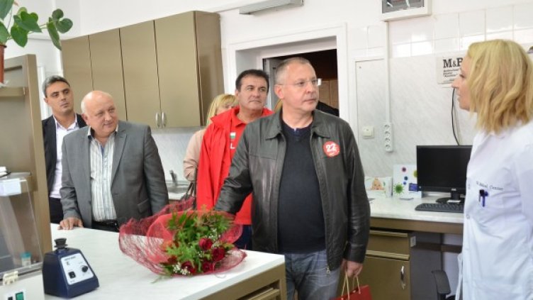 Посещението на Сергей Станишев в Кърджали. Снимка БТА