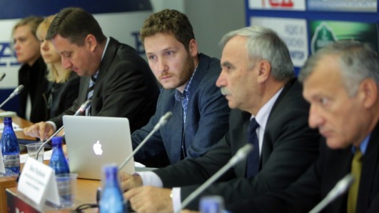 Пресконференция за представяне на проекта "Заедно в Европа". Снимка: БТА