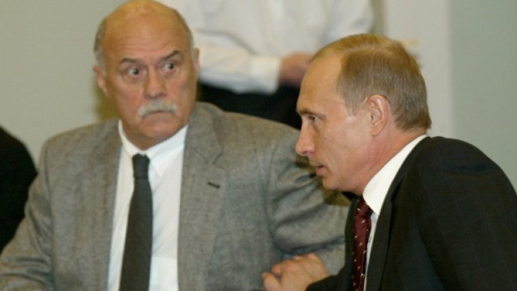 Станислав Говорухин и Владимир Путин. Снимка: архив, Reuters