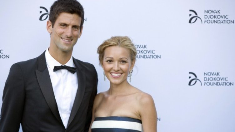 Новак Джокович и Йелена Ристич. Снимка: архив, Reuters