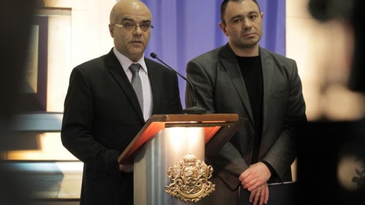 Йордан Бакалов и Светлозар Лазаров. Снимка: БТА