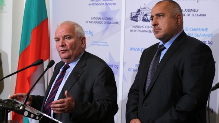 Жозеф Дол и Бойко Борисов. Снимка: БТА