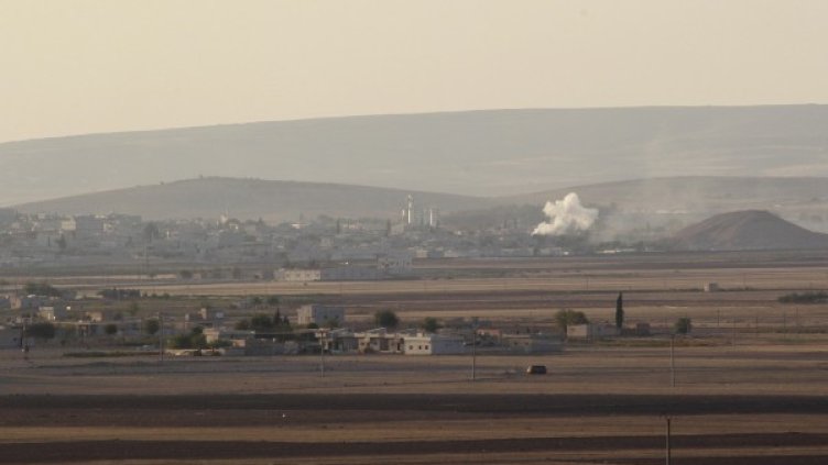 Сирийският град Кобанe, където има позиции на ИД. Снимка: архив, Ройтерс