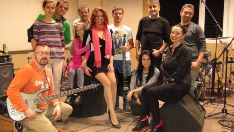 Дуетът репетира за концерта в четвъртък. Снимка: PR