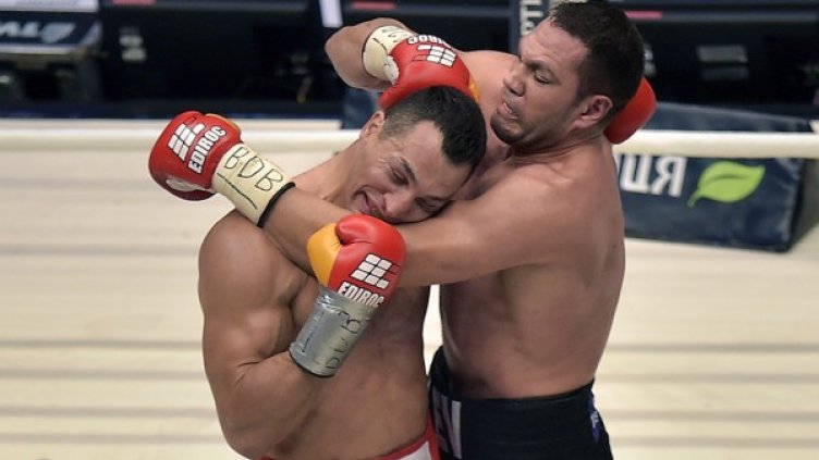 Владимир Кличко и Кубрат Пулев. Снимка: БТА