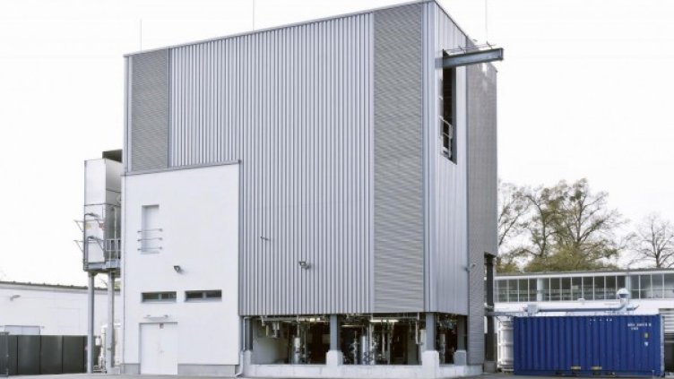 Съоръжението за производство на e-diesel. Снимка: Audi