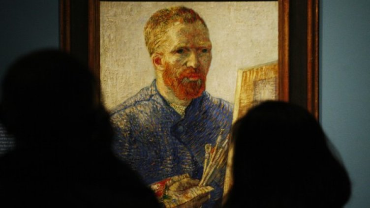 Автопортрет на Ван Гог. Снимка: Reuters