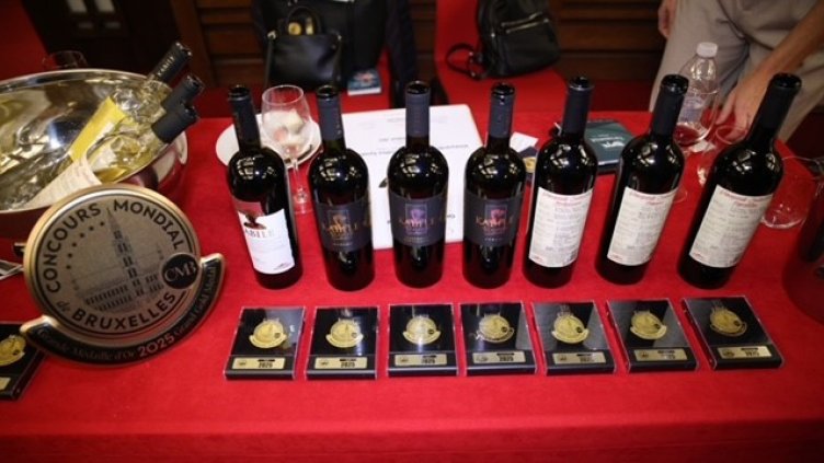 Отлична оценка за българското вино от престижния престижния Concours Mondial de Bruxelles