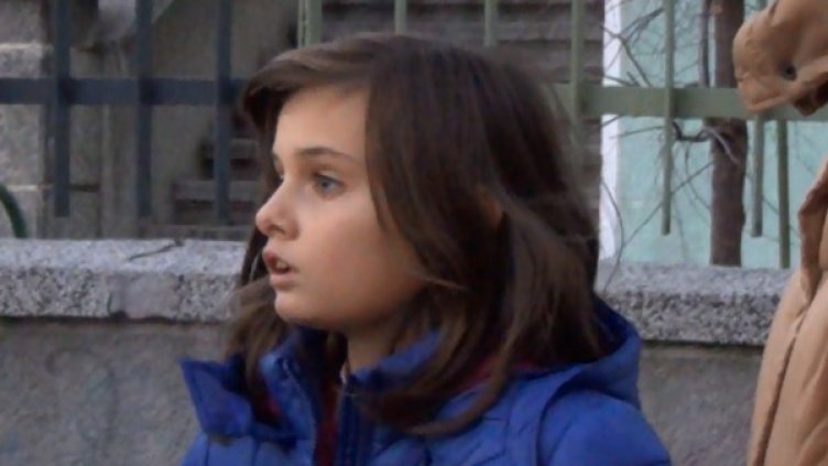 Пострадалото момиче. Снимка: Dnes.bg