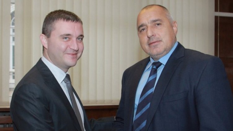 Владислав Горанов и Бойко Борисов. Снимка: БТА