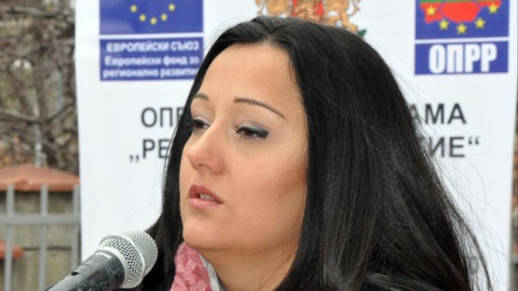 Лиляна Павлова във Варна. Снимка БТА