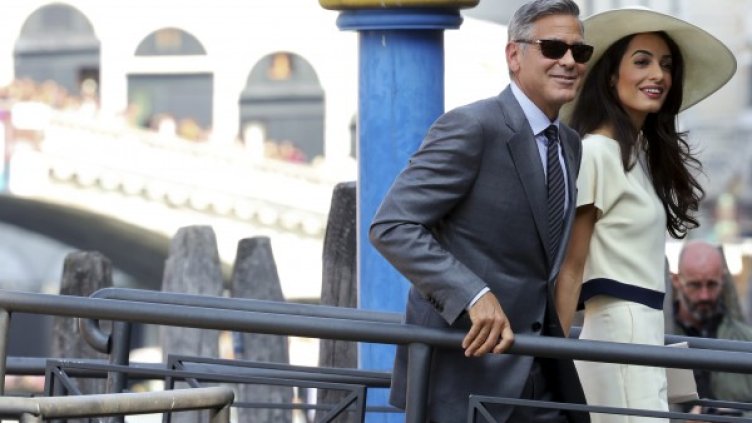 Амал и Джордж Клуни. Снимка: Архив Reuters