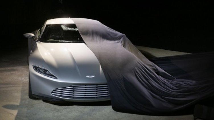 Aston Martin DB10 - новата кола на Агент 007. Снимка: Ройтерс