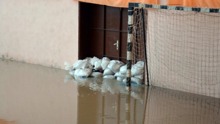 Наводнението в Гълъбово. Снимка БТА