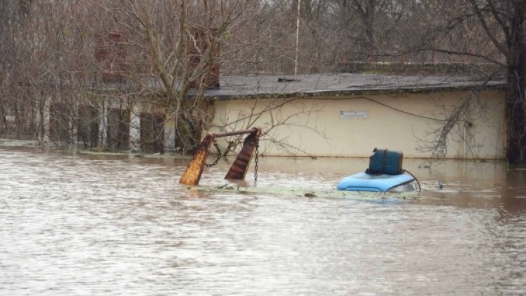 Наводнението в Гълъбово. Снимка БТА