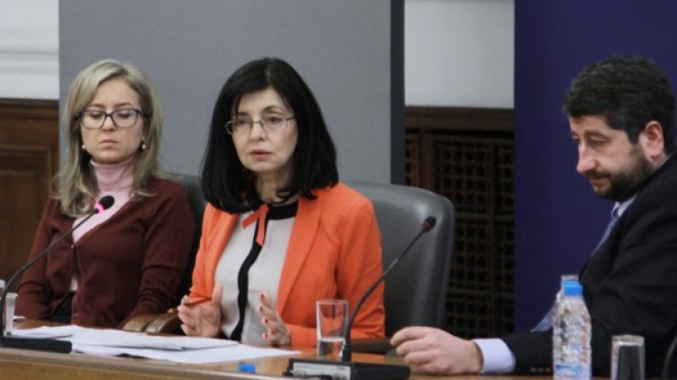 Меглена Кунева и Христо Иванов. Снимка: МС