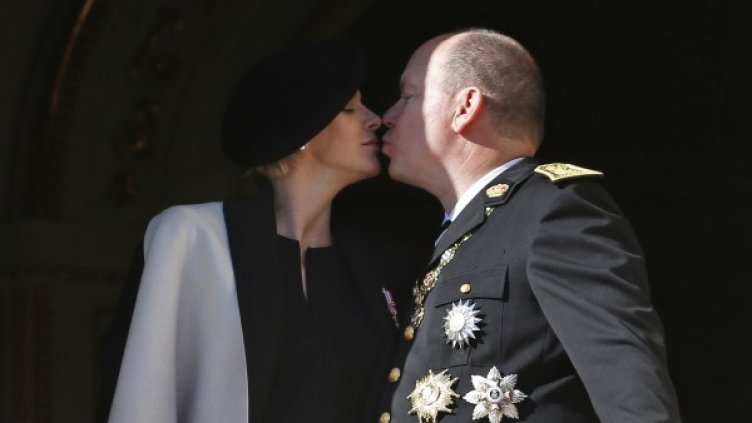 Принц Албер и принцеса Шарлен. Снимка: Архив Reuters