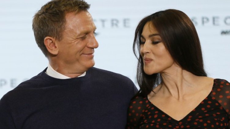 Даниел Крейг и Моника Белучи ще бъдат главните дестващи лица в новия филм за Джеймс Бонд. Снимка: Reuters