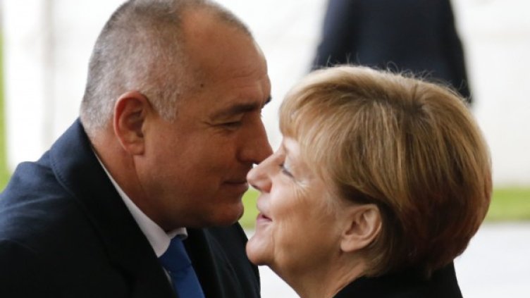 Бойко Борисов и Ангела Меркел. Снимка: Ройтерс