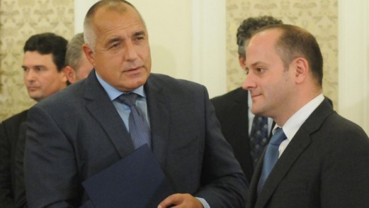 Премиерът Бойко Борисов и Радан Кънев Снимка: архив, Булфото