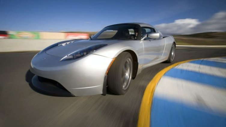 Моделът Roadster. Снимка: Tesla