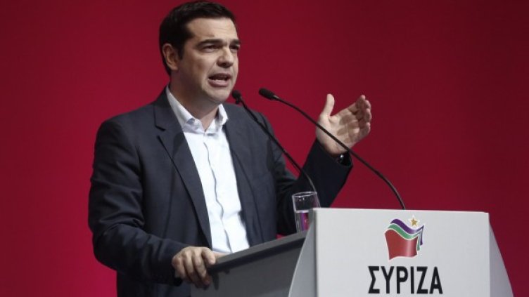 Лидерът на СИРИЗА Алексис Ципрас. Снимка БТА