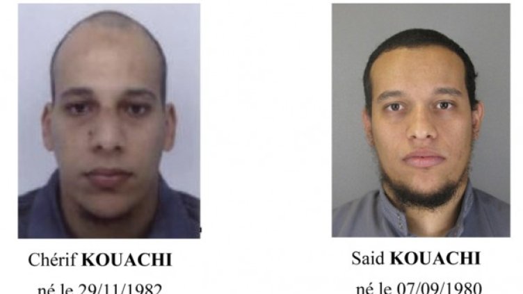 Шериф и Саид Куаши. Снимка: Reuters