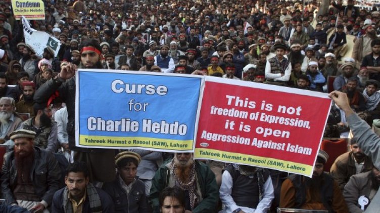 Протестът в Пакистан. Снимка БТА