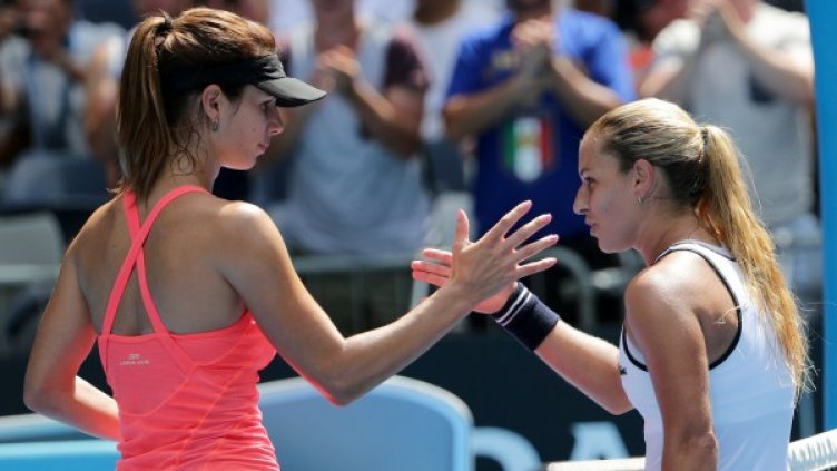 Пиронкова и Цибулкова. Снимка БТА