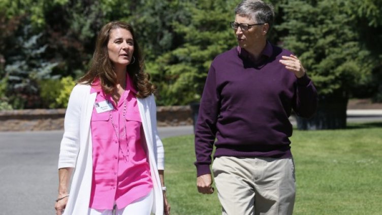 Семейство Гейтс. Снимка: Reuters