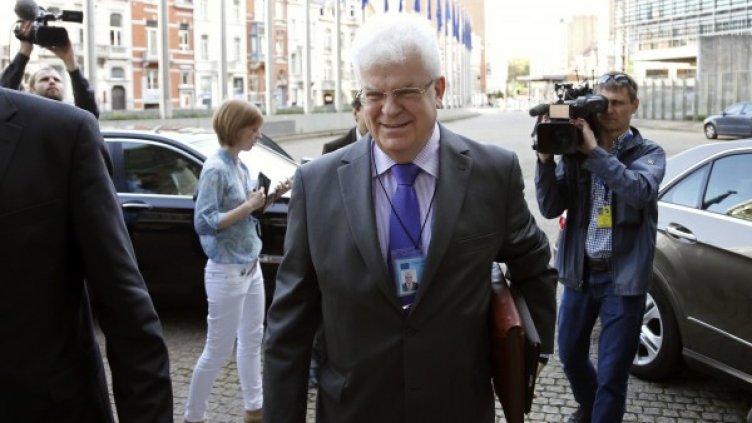 Руският посланик в ЕС Владимир Чижов. Снимка: Ройтерс