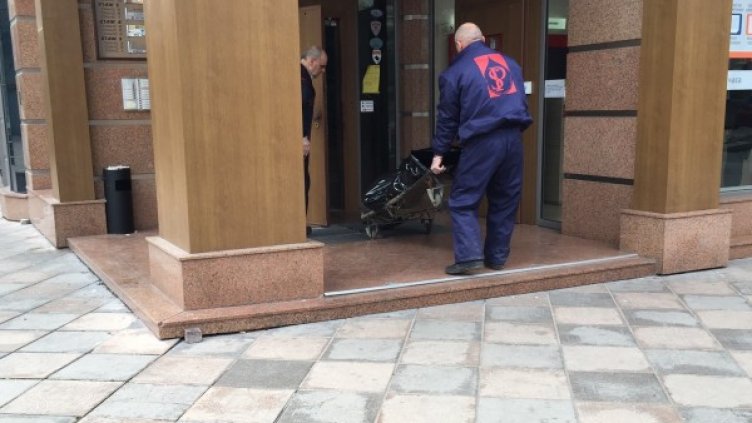 Офисът в Пловдив, където е станал инцидентът. Снимка Dnes.bg