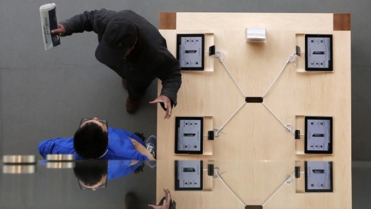 Магазин на Apple в Китай. Снимка: Reuters