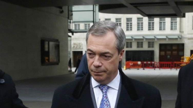 Найджъл Фараж. Снимка: архив, Reuters