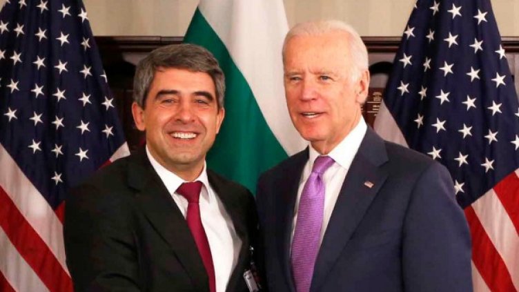 Росен Плевнелиев и Джоузеф Байдън. Снимка: БТА